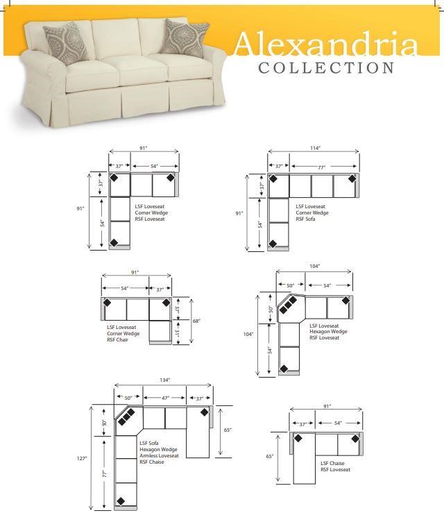 Four Seasons Furniture Alexandria QS725SMONTLIN Alexandria Slipcovered Sofa in Montford Linen